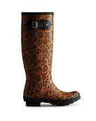 Hunter Hunter Original Tall Boot Leopard Print Tan 3