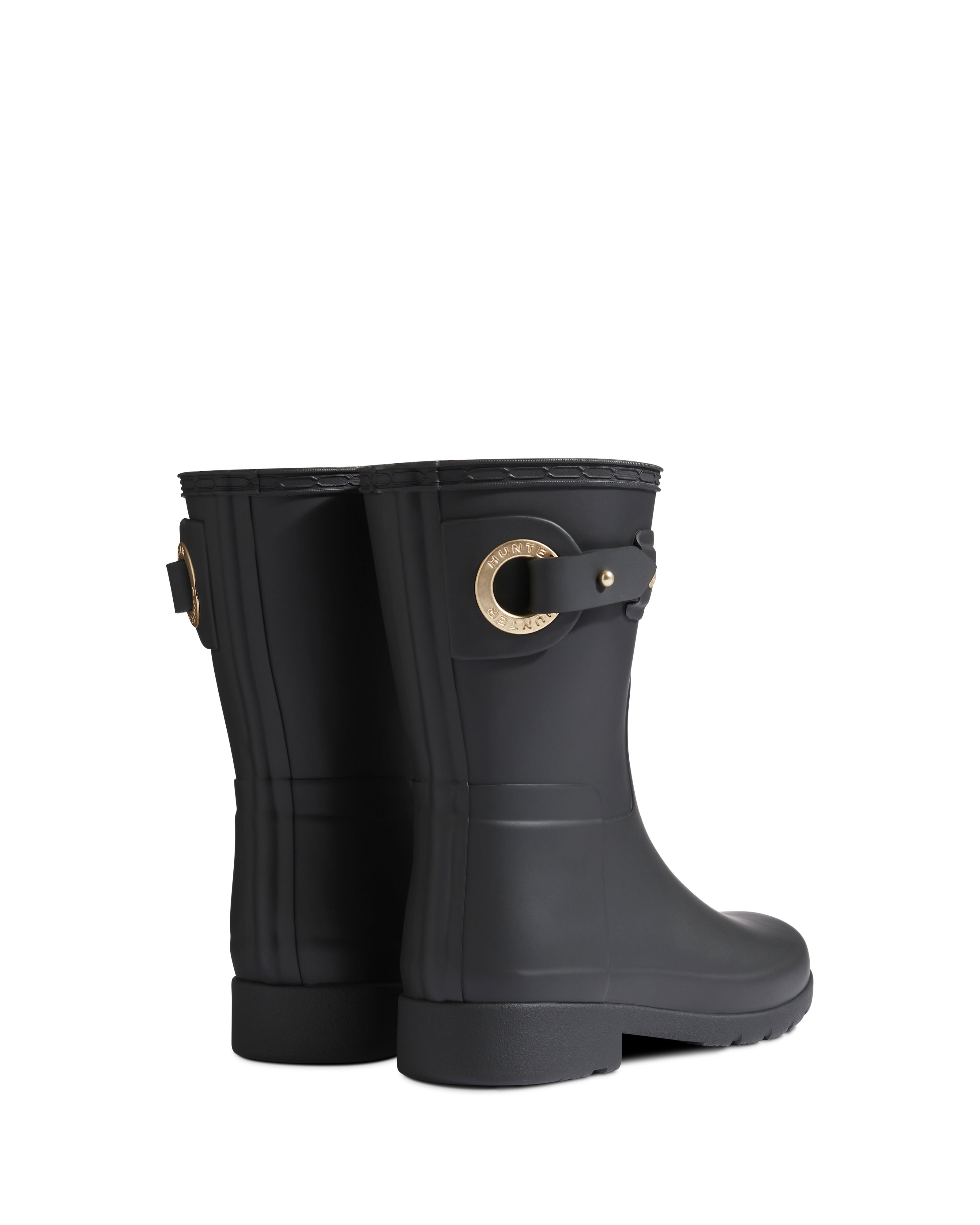 Hunter Hunter Refined Short Eyelet Buckle Boot