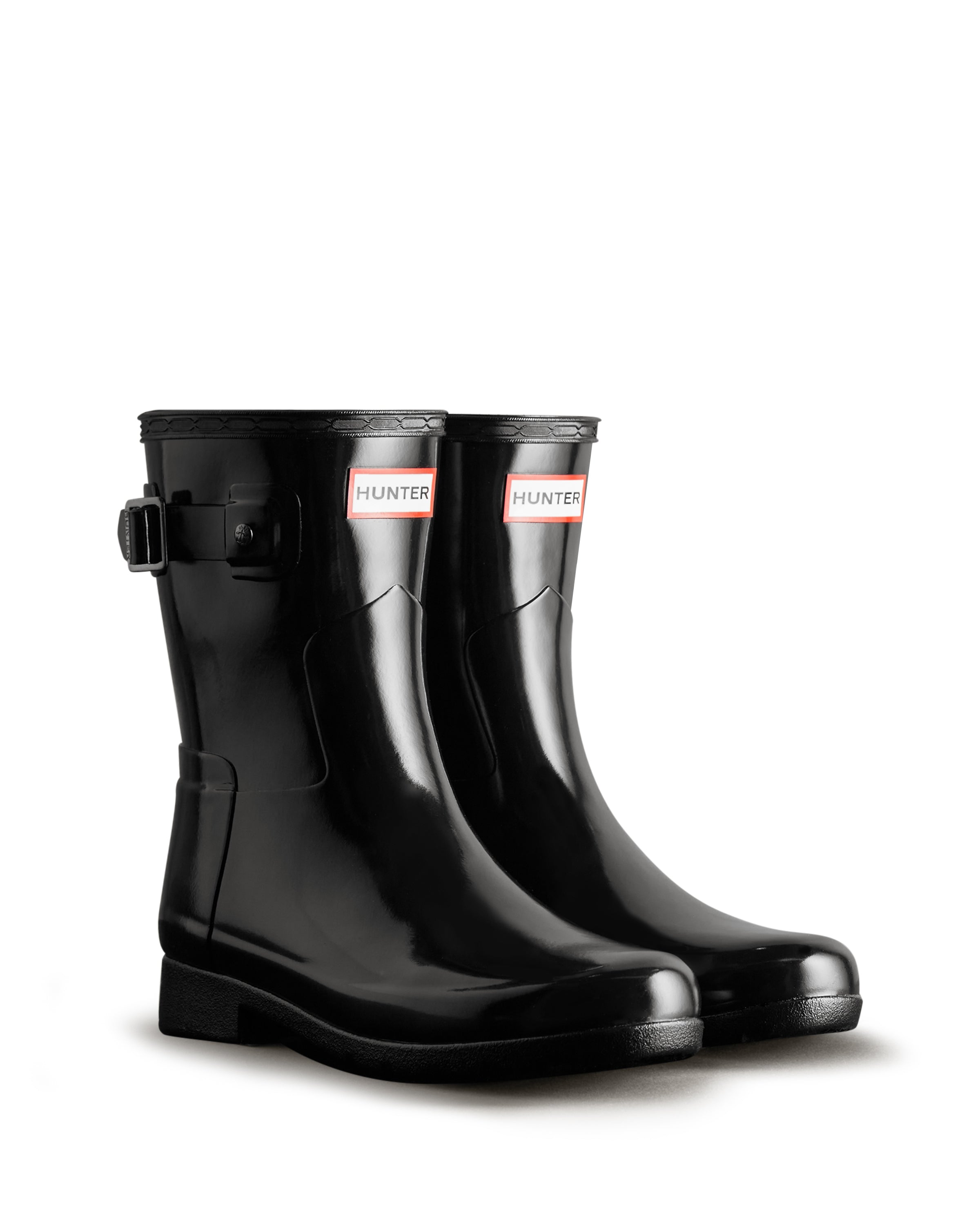 Hunter Hunter Refined Short Gloss Boot