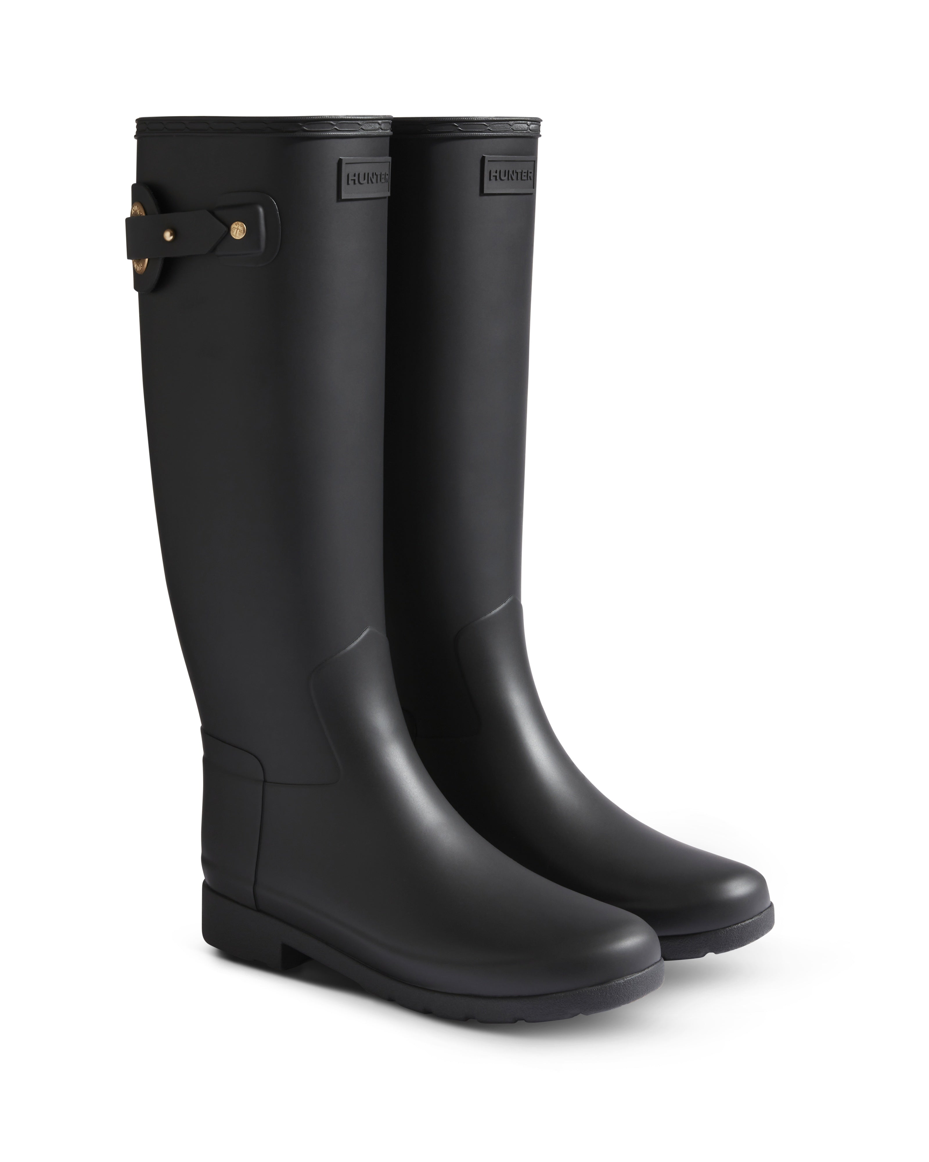 Hunter Hunter Refined Tall Eyelet Buckle Boot