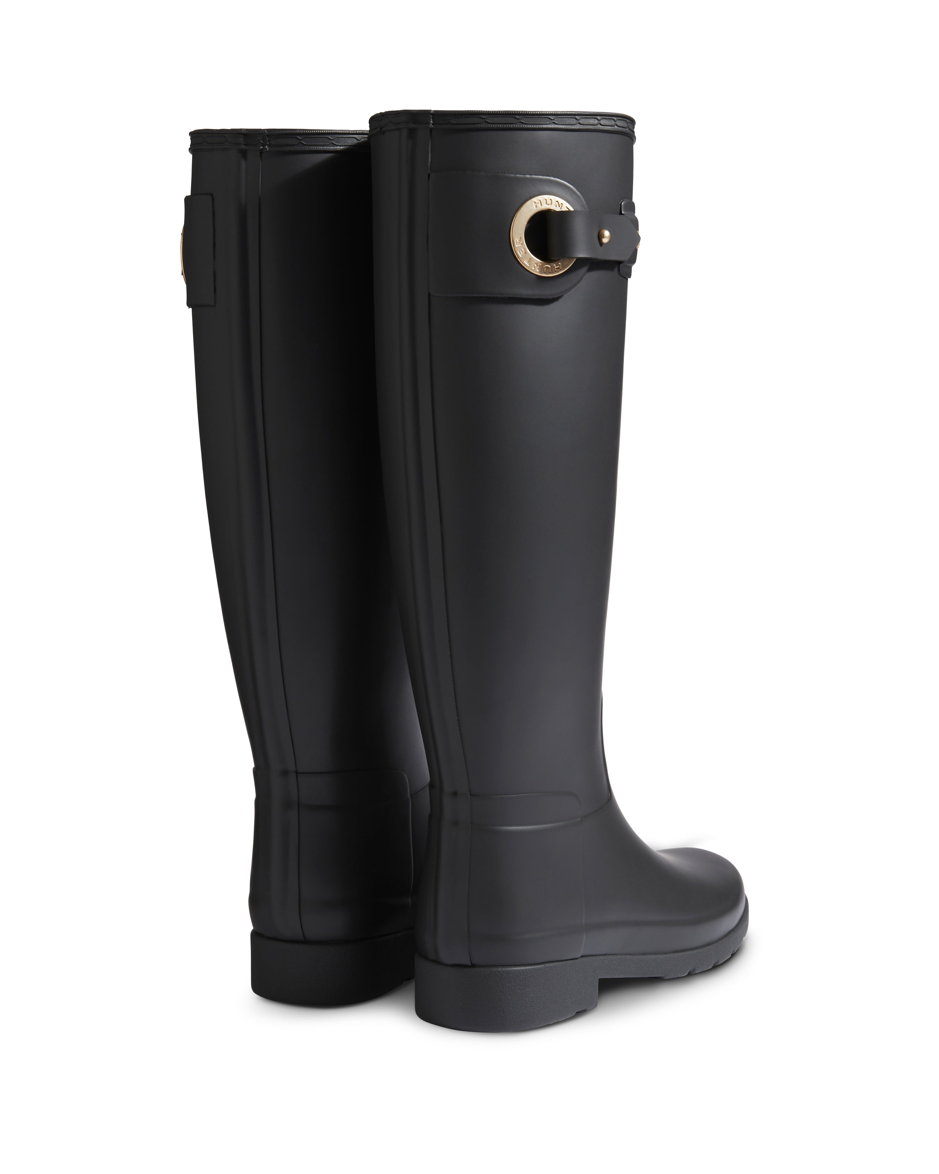 Hunter Hunter Refined Tall Eyelet Buckle Boot