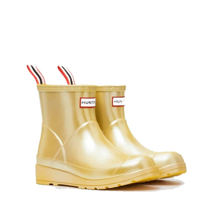 Nebula Barbour Wellies Gold Hunter Play Boot Short Nebula Gold